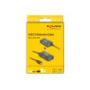 DeLock USB2.0 predlžovací kábel 10m aktívny so 4-portovým hubom - hub - 4 x USB2.0 (82748)