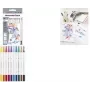 EBERHARD FABER Duo fineliner farby sortiment 0,4 mm, 10 ks (551510)