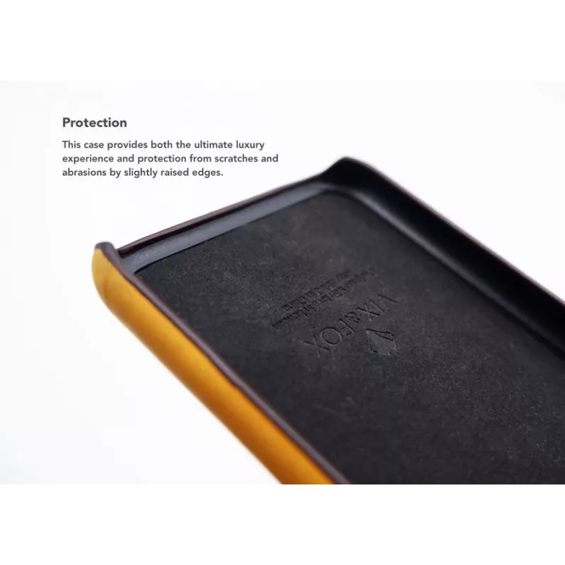 Zadný kryt na mobil VixFox pre iPhone 7/8 Plus, horčicová žltý, tvrdý ochranný kryt