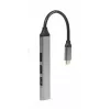 I/O hub USB-C 4PORT/UHB-CM-U3P1U2P3-03 Gembird