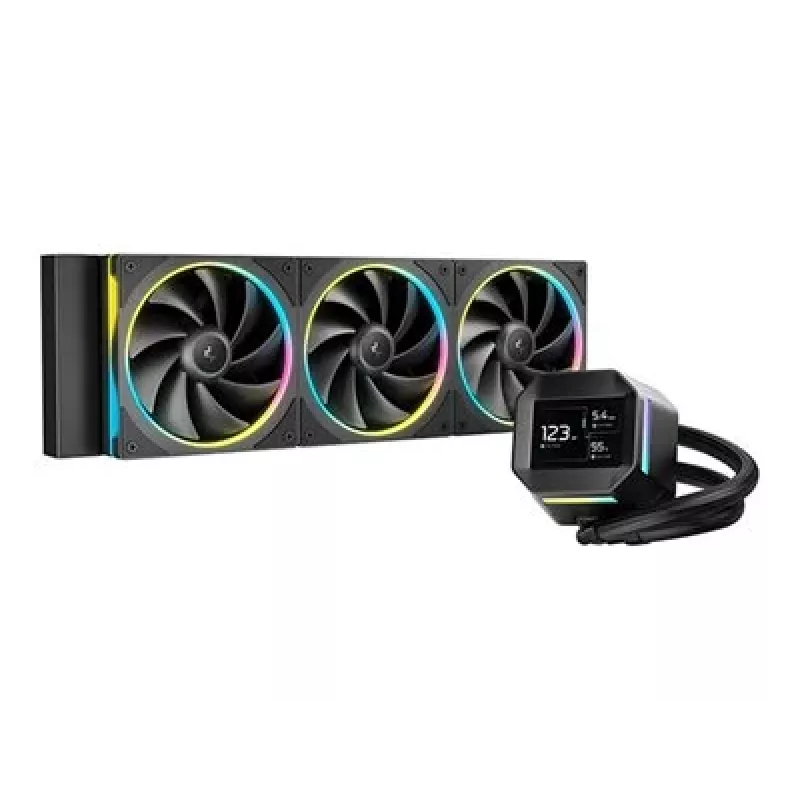 DeepCool LM360 sada procesorového kvapalinového chladenia 12 cm čierna 1 ks