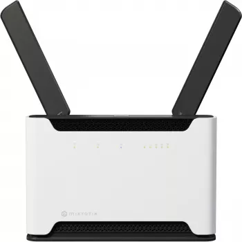 MikroTik Chateau LTE18 AX - bezdrôtový router - 5-portový switch - GigE, 2,5 GigE - Wi-Fi 5, Wi-Fi 6 - dual-band (S53UG+5HAXD2HAXD-TC&EG18-EA)