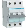 Hager MBN340. Počet pólov: 3P. AC vstupná frekvencia: 50/60 Hz, menovitý výstupný prúd: 40 A (MBN340)