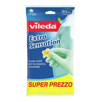 Rukavice Vileda Extra Sensation M