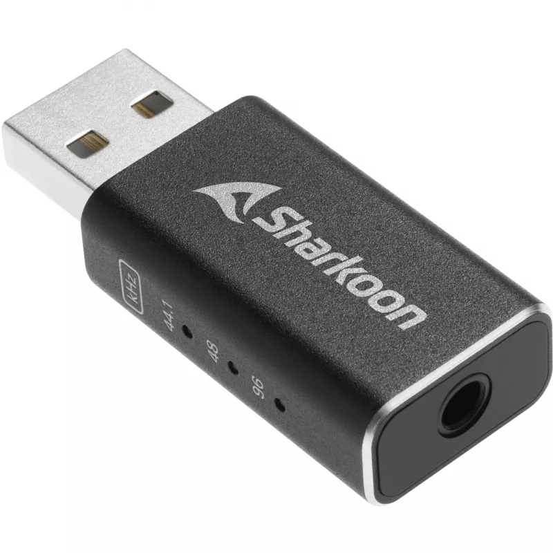 Sharkoon Gaming DAC Pro S V3 Externá zvuková karta, čierna