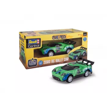 RC rally auto REVELL One Piece Zoro – diaľkovo ovládaný model, tematický zberateľský dizajn