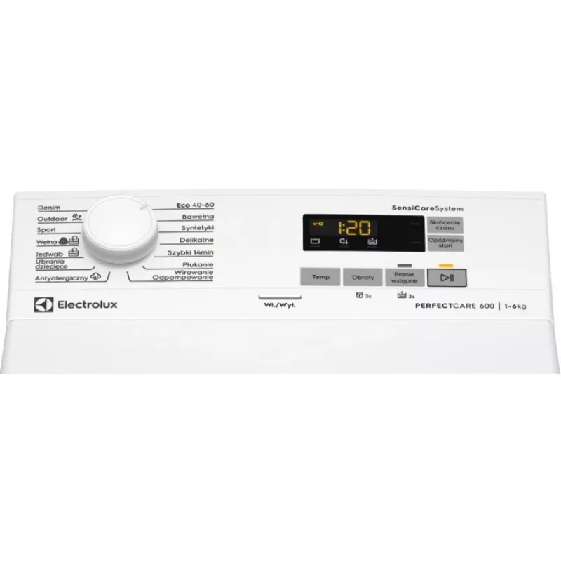 Práčka Electrolux EW6TN5261FP, predné plnenie 6 kg, energetická trieda D