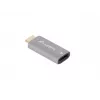 Videokábel adaptér Lanberg AD-HD-DP-01 HDMI Type-A DisplayPort strieborný