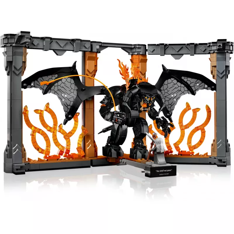 LEGO ICONS 10367 Pán prsteňov: Balrog knižný kútik