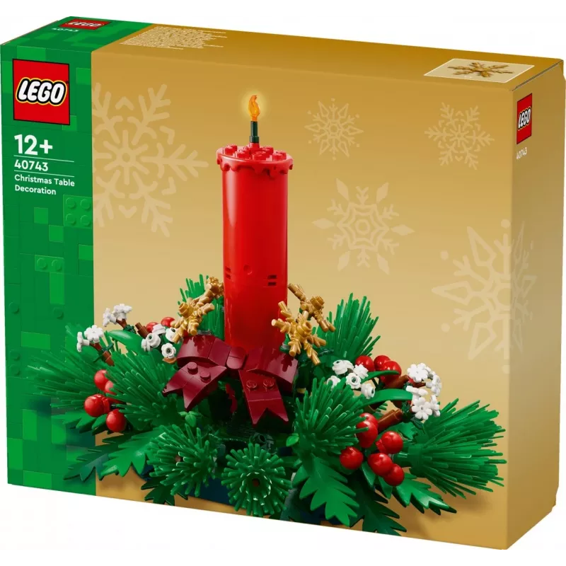 LEGO 40743 Vianočná dekorácia na stôl