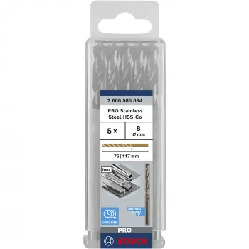 HSS špirálový vrták kobalt Bosch 2608585894