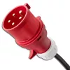 Qoltec mobilná nabíjačka pre elektromobily nastaviteľná 2v1 Type2 | 7kW | 230V | CEE 3 PIN | Wi-Fi | LCD | prenosná | wallbox | 5m