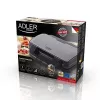 Sendvičovač Adler AD 3043, 1300 W, nepriľnavé platne, 2 sendviče, varná plocha 285 × 152 mm, čierny