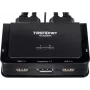 Trendnet TK-220DPI klávesnica/video/myš (KVM) switch čierna (TK-220DPi)