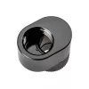 Rotačný 7mm offset fitting XSPC G1/4 v čiernom chróme od XSPC