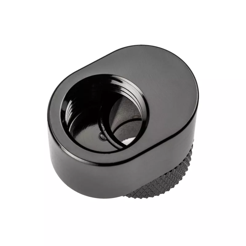 Rotačný 7mm offset fitting XSPC G1/4 v čiernom chróme od XSPC