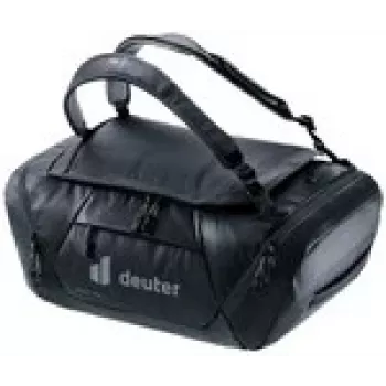 Cestovná taška DEUTER Duffel Pro 40 – objem 40 l, robustná čierna cestovná a športová taška