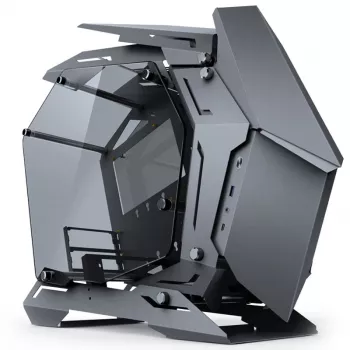 Jonsbo MOD3 Mini Micro-ATX Tower Showcase Tempered Glass - sivá - Tower