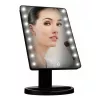 Extralink Makeup Mirror, čierne osvetlené so stojanom