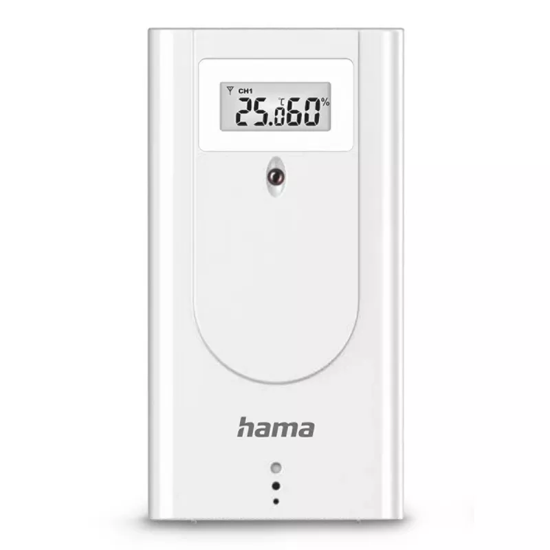 Hama 00222228 digitálna meteorologická stanica biela batéria