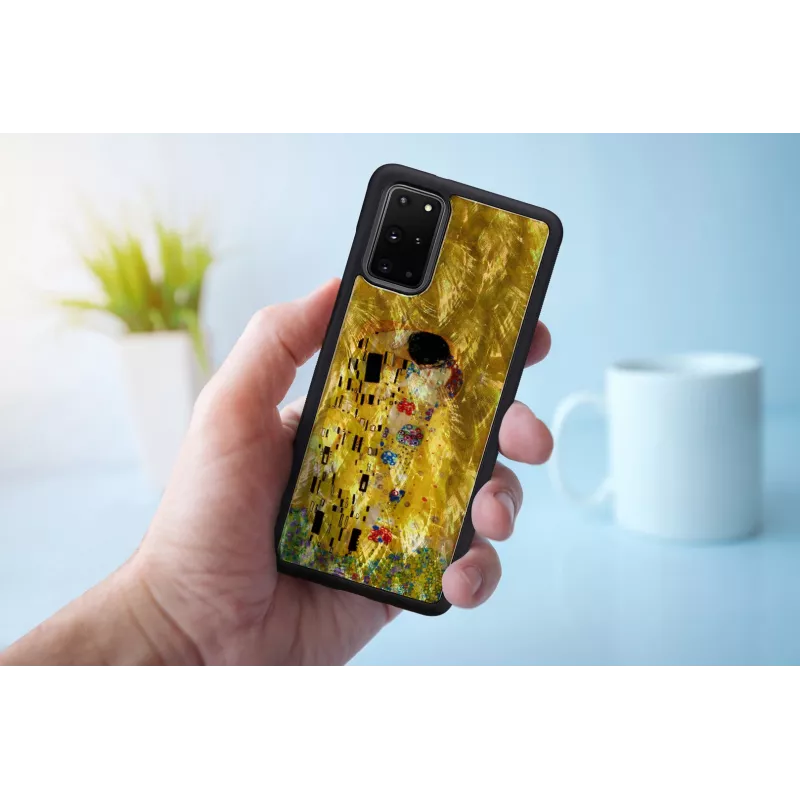 Ochranné puzdro iKins pre Samsung Galaxy S20+ — čierne