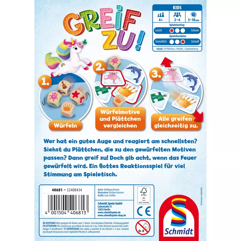 Greif zu, spoločenská hra