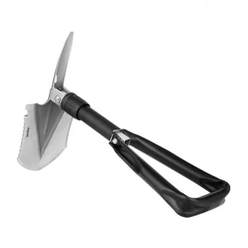 Skladacia lopatka Nextool NE20033 – kompaktná multifunkčná mini lopatka, zložená 20,6 cm, rozložená 50,3 cm, hmotnosť 797 g, šírka 128 mm