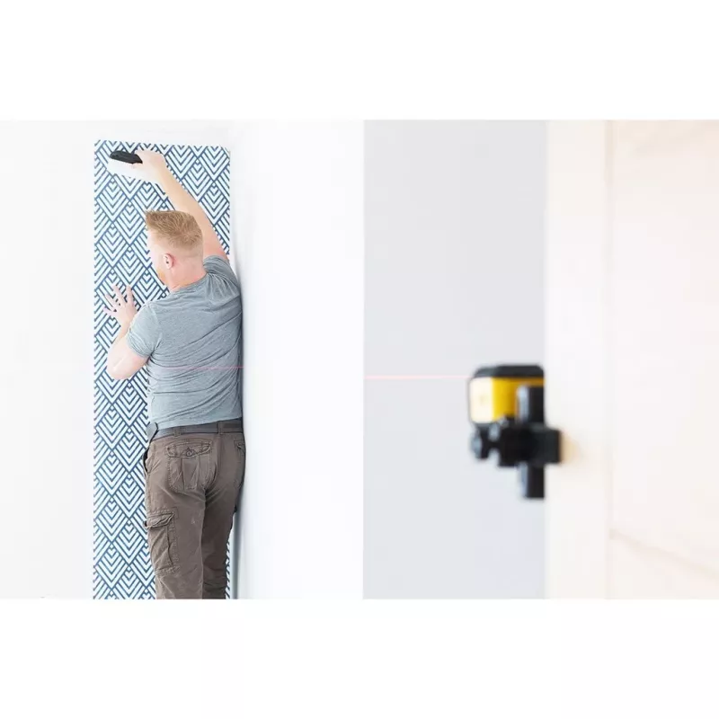Liniový laser Stanley Cubix krížový červený laser