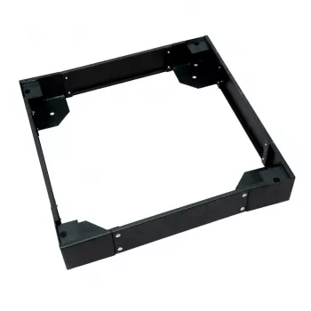 Racková podstava Extralink Plinth 800x800 čierna kov 800mm šírka 800mm hĺbka 100mm výška