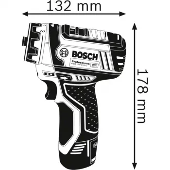 Bosch GSR 12V-15 FC Professional Keyless 600 g čierna, modrá