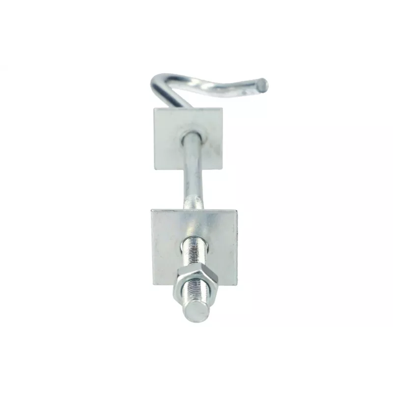 Káblový hák Extralink Hook pre závesné oko 12/230mm M12 strieborný