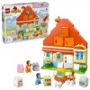 Stavebná hračka LEGO Bluey Rodinný dom s pamäťovou hrou 10459 — 83 dielov, 3 minifigúrky, vek 3+