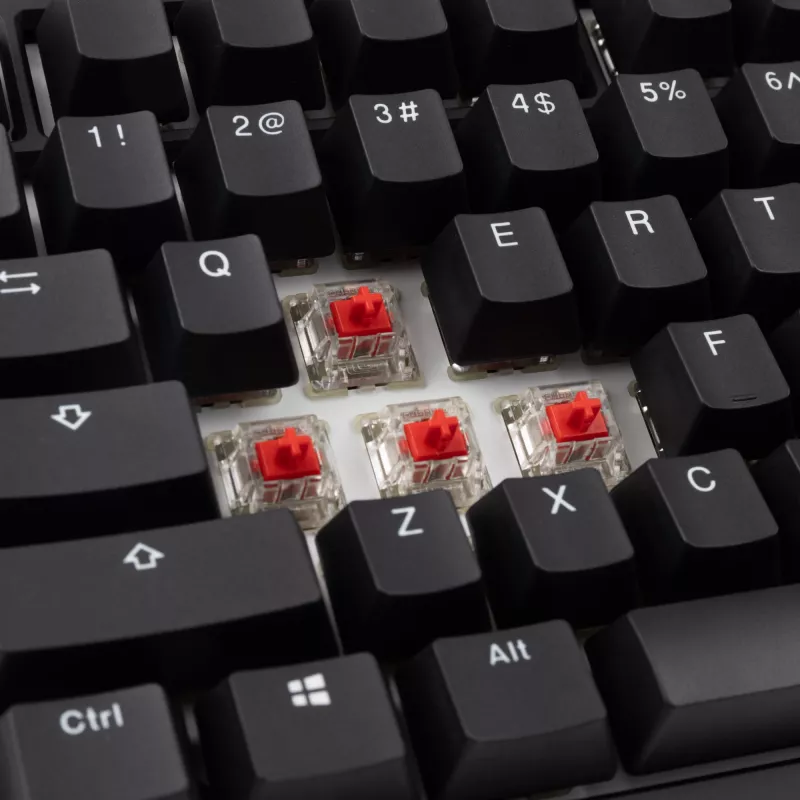 Ducky Tinker 75 klávesnica herná USB US angličtina čierna