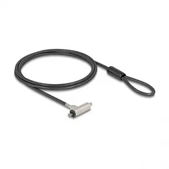 Navilock zámok na notebook s kľúčom pre HP Nano Slot 1,80 m čierny (20678)