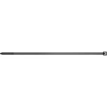 Perforovaná káblová páska FISCHER 69375 — nylon, 500 mm x 7,6 mm, čierna, 100 ks