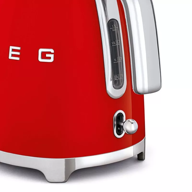 Elektrická kanvica Smeg 1,7 l 2400 W červená
