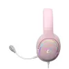 Headset Subsonic Spectra LED Gaming Headset Sweety ružová