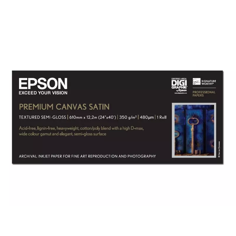 Epson Premium Canvas Satin, 24