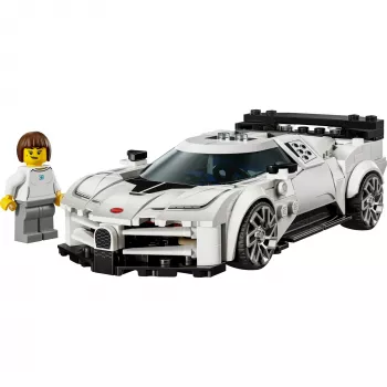 LEGO konštrukčná hračka Bugatti Centodieci Speed Champions 77240 – 291 dielov, 1 minifigúrka, od 9 rokov