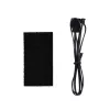Alphacool Core 25669 rozdeľovač DRGB 11x 3-pin s napájacím konektorom SATA, čierny