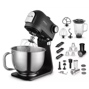 Stolový mixér Concept RM8000 - 1200 W kuchynský robot, čierny