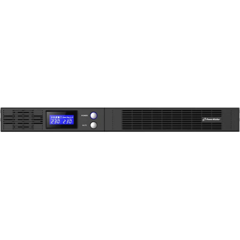PowerWalker VI 500 R1U UPS (neprerušiteľný zdroj napájania) Line-Interactive 0,5 kVA 300 W 4 AC výstupy