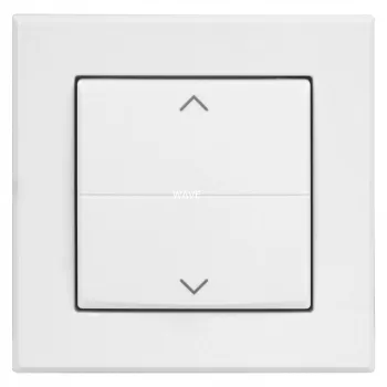 Smart Home kolískový spínač pre značkové vypínače šípky (HmIP-BRA) biely