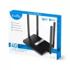 Cudy LT500 WLAN router Fast Ethernet dual-band (2,4 GHz / 5 GHz) 4G čierny