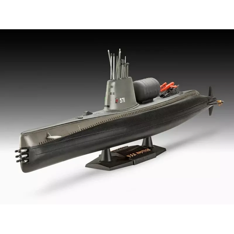 Plastový model lode REVELL U.S.S. Nautilus mierka 1:305, stavebnica 05184