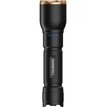 Duracell DF1500R darčeková sada baterka čierna