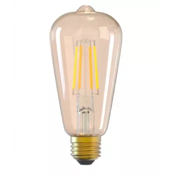 Smart žiarovka Tellur WiFi Filament E27 jantárová teplá biela stmievateľná 6W 806lm
