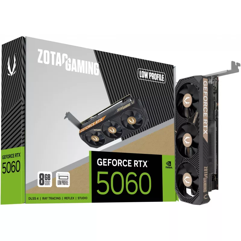 Zotac GAMING GeForce RTX 5060 Low Profile 8 GB GDDR7 grafická karta