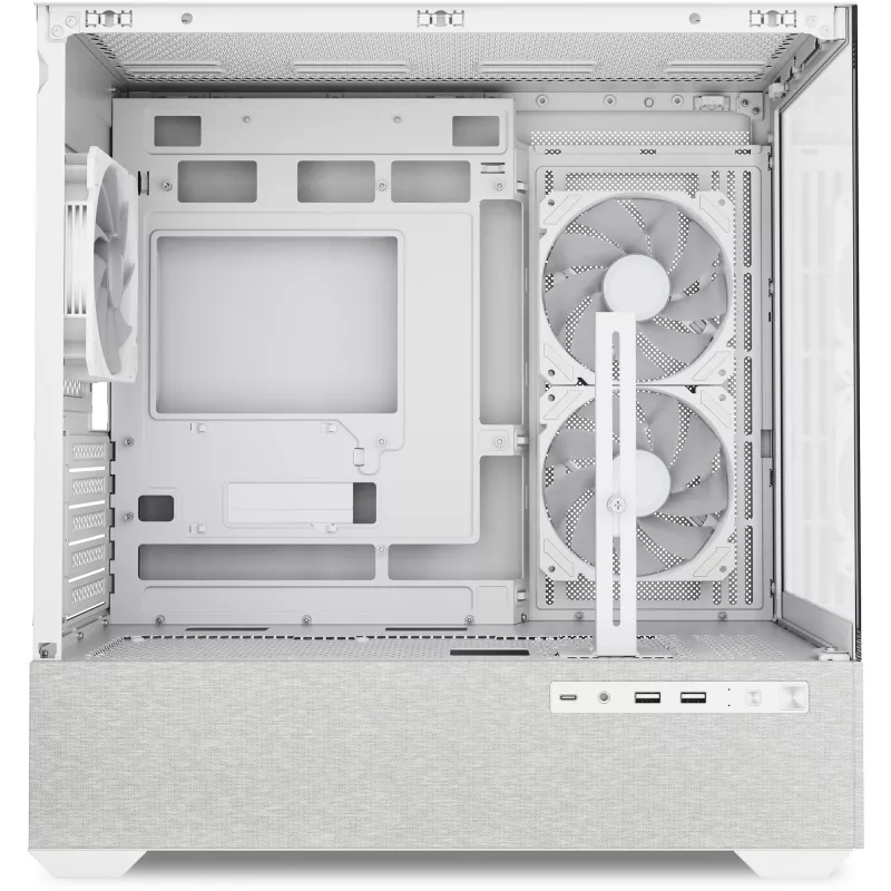 Sharkoon MK7 ARGB mATX skriňa 2x sklo biela