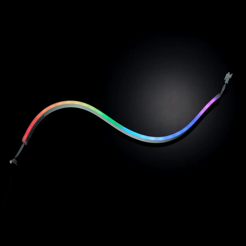 LED pásik Phanteks Neon Digital RGB, 55 cm, biely (PH-NELEDKT_M5_WT01)